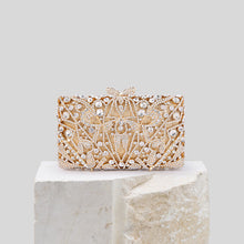Load image into Gallery viewer, Cutout Rhinestone Girl Diamond Evening Bag