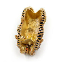Load image into Gallery viewer, Tiger Rhinestone Metal Crystal Evening Bag