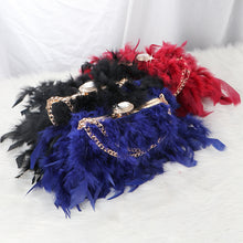 Load image into Gallery viewer, Dinner Rhinestone-encrusted Chain Evening Messenger Bag