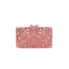 Load image into Gallery viewer, Cutout Rhinestone Girl Diamond Evening Bag