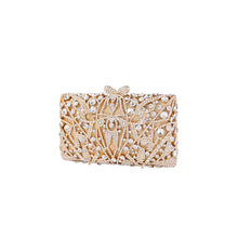 Load image into Gallery viewer, Cutout Rhinestone Girl Diamond Evening Bag