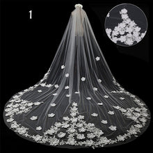 Load image into Gallery viewer, Bride Wedding Master Wedding Veil Long Long Tail