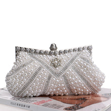 Load image into Gallery viewer, Pearl Evening Clutch Bag