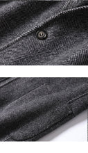 Load image into Gallery viewer, Cashmere Wool Coat Winter Plaid Long Casual Coat