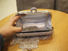 Load image into Gallery viewer, Fringed Evening bag
