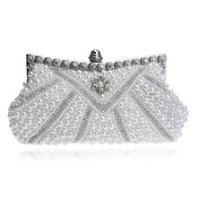 Load image into Gallery viewer, Pearl Evening Clutch Bag
