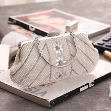 Load image into Gallery viewer, Top Handle Pearl Bag