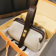 Load image into Gallery viewer, Genuine Leather Carrying Crossbody Bag