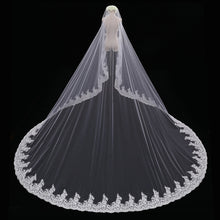Load image into Gallery viewer, Bride Wedding Master Wedding Veil Long Long Tail