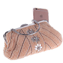 Load image into Gallery viewer, Top Handle Pearl Bag