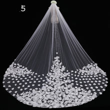 Load image into Gallery viewer, Bride Wedding Master Wedding Veil Long Long Tail