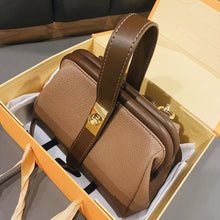 Load image into Gallery viewer, Genuine Leather Carrying Crossbody Bag