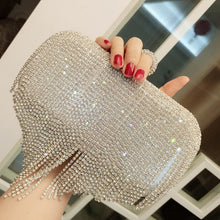 Load image into Gallery viewer, Fringed Evening bag