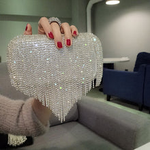 Load image into Gallery viewer, Fringed Evening bag