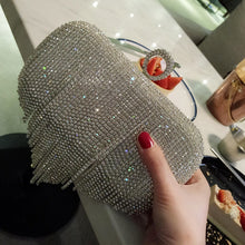 Load image into Gallery viewer, Fringed Evening bag