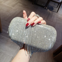 Load image into Gallery viewer, Fringed Evening bag