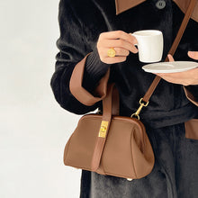 Load image into Gallery viewer, Genuine Leather Carrying Crossbody Bag