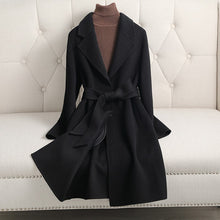 Load image into Gallery viewer, Autumn And Winter New Double-sided Cashmere Coat