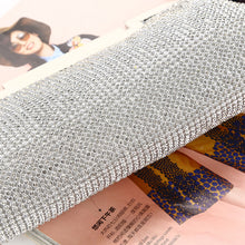Load image into Gallery viewer, Pure Handmade Rhinestone Evening Bag With Diamonds
