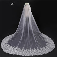 Load image into Gallery viewer, Bride Wedding Master Wedding Veil Long Long Tail