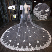 Load image into Gallery viewer, Bride Wedding Master Wedding Veil Long Long Tail