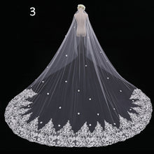 Load image into Gallery viewer, Bride Wedding Master Wedding Veil Long Long Tail
