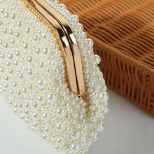 Load image into Gallery viewer, Women&#39;s Fashion Pearl Pearl Embroidery Dinner Bag