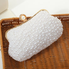Load image into Gallery viewer, Women&#39;s Fashion Pearl Pearl Embroidery Dinner Bag