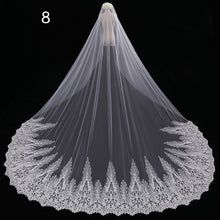 Load image into Gallery viewer, Bride Wedding Master Wedding Veil Long Long Tail