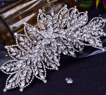 Load image into Gallery viewer, Bridal Headdress Luxury Rhinestone Wide Headband