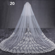 Load image into Gallery viewer, Bride Wedding Master Wedding Veil Long Long Tail