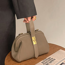 Load image into Gallery viewer, Genuine Leather Carrying Crossbody Bag